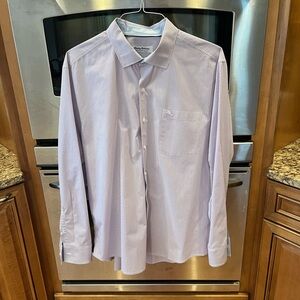 Tommy Bahama purple stripe size large long sleeve dress shirt